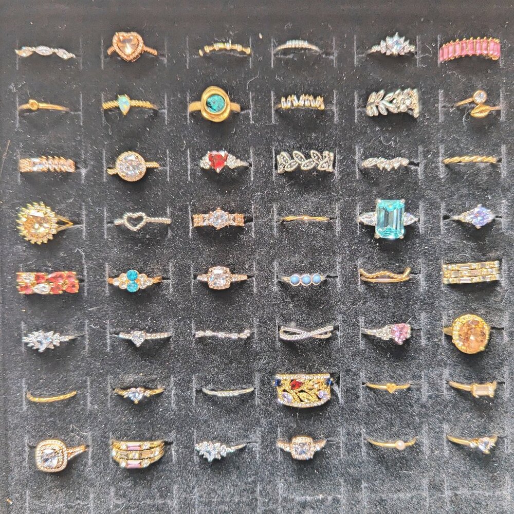Ring in the new year w/ your ring Mystery Bag, that are strong yet feminine